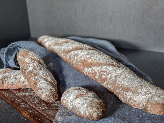 Lonche (baguette y postre)